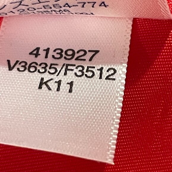 (NEW) LANDS' END Double Breast Lightweight Lined Long Sleeve Rain Coat, Red - 3X - Picture 11 of 12